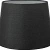 Linne Lampskärm Ø25cm Svart