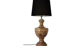 Linne Lampskärm Ø30cm Svart