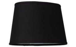 Linne Lampskärm Ø25cm Svart