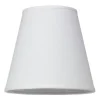 Linne Lampskärm Ø17cm Vit
