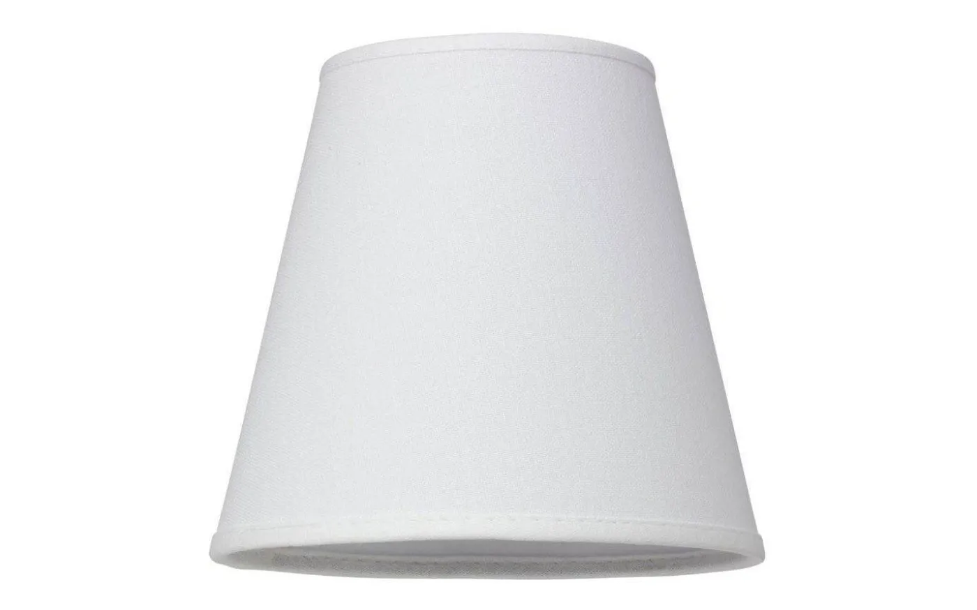 Linne Lampskärm Ø17cm Vit