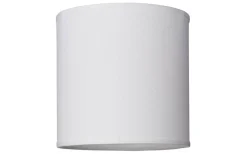 Linne Lampskärm Cylinder Ø25cm Vit