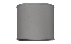 Linne Lampskärm Cylinder Ø20cm Grå