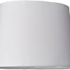 Linne Lampskärm Oval 32cm Vit