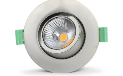 Lisa 230V Spotlight 3000K 5,5W Borstad Stål IP65