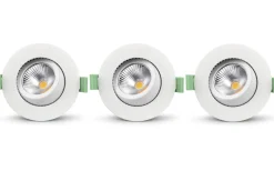 Lisa 230V Spotlight 3000K 5,5W 3-pack Vit IP65