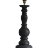 Liverpool Lampfot 59cm Antik Svart