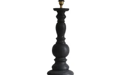 Liverpool Lampfot 59cm Antik Svart