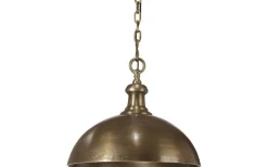 Liverpool Taklampa 70cm Råmässing