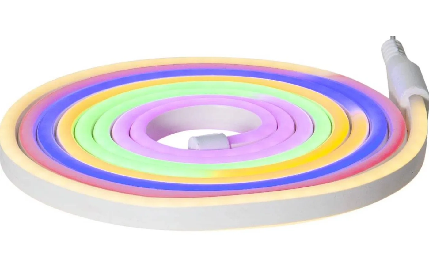 Ljusslang FlatNeon Multifärgad 8W 3m IP44
