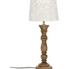 Lodge Bordslampa 59cm Acanthus Brun/Beige