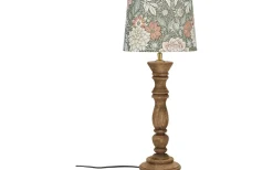 Lodge Bordslampa 59cm Dahlia Grön