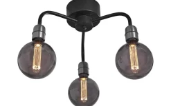 Loft Plafond 37cm Svart