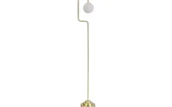London Golvlampa 146cm Borstad Mässing