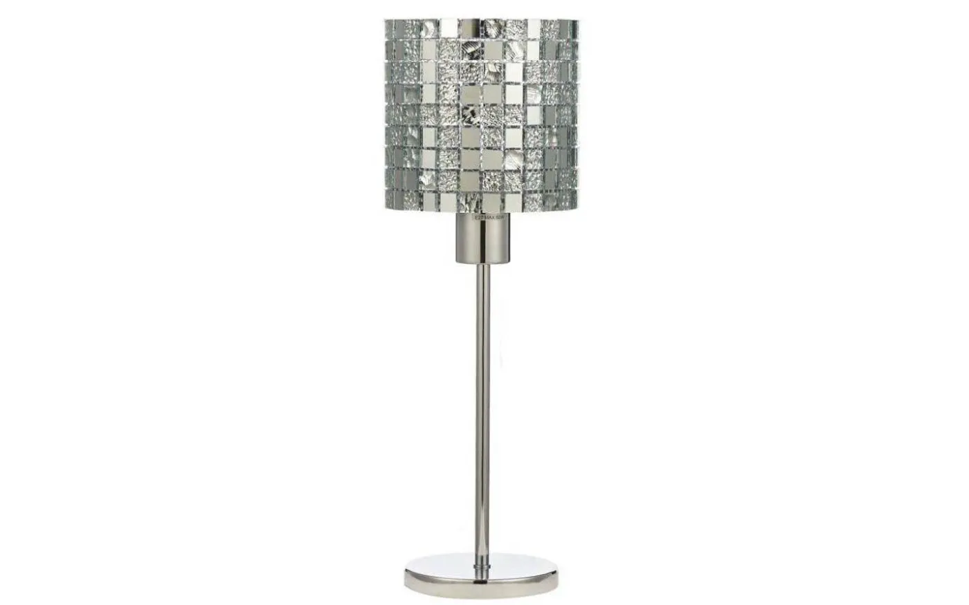 Looky Spegelmosaik Bordslampa 45cm Krom