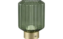 Lord Bordslampa LED matt mässing/grön uppladdningsbar