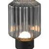 Lord Bordslampa LED mattsvart/rökfärgad uppladdningsbar