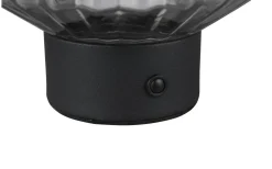 Lord Bordslampa LED mattsvart/rökfärgad uppladdningsbar