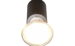 Lorenzo H2O Vägglampa 1-dels GU10 mattsvart IP44