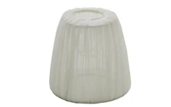 Lovenia Plisserad Lampskärm Ø17cm Offwhite
