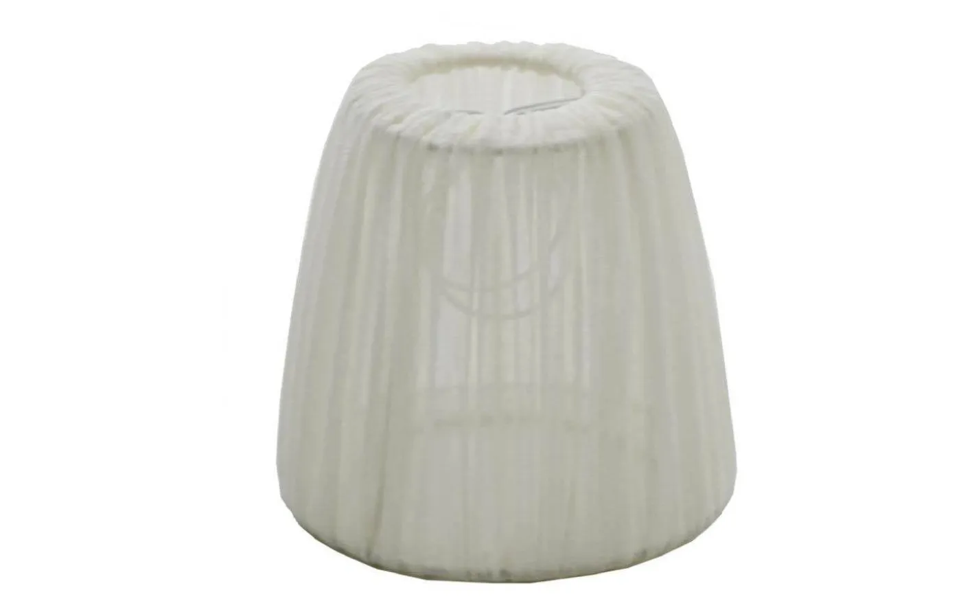 Lovenia Plisserad Lampskärm Ø17cm Offwhite