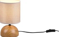 Luci Bordslampa E14 träimitation