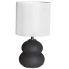 Lucie Bordslampa 31cm Svart/Vit