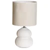 Lucie Bordslampa 31cm Vit/Natur