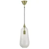 Luna Fönsterlampa 19cm Borstad Mässing/Klar