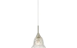 Luna Fönsterlampa 13,5cm Klar/Satinnickel