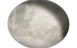 Lunar Plafond LED 60cm vit