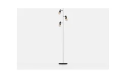 Lurone Golvlampa 160cm Svart