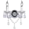 Luster Vägglampa 2xE14 transparent