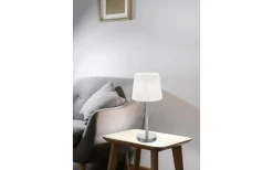 Lyon Bordslampa E27 borstat stål