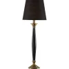 Madison Lampfot 56cm Svart med lampskärm Mia Svart