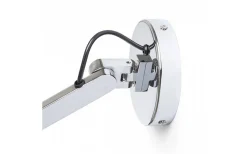 Madison W Vägglampa Vit/Krom E27