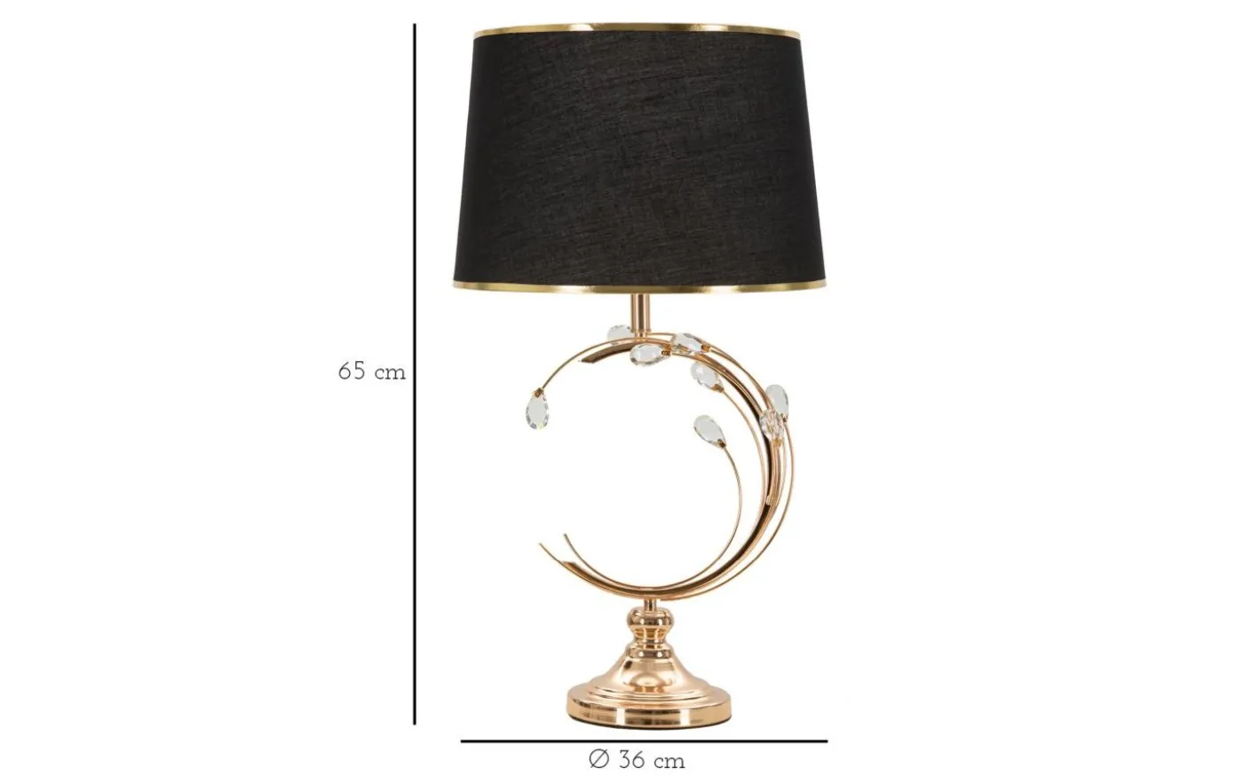 Magic Bordslampa 65cm Guld