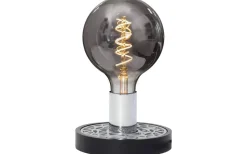 Magic Bordslampa E27 9cm Krom/Svart