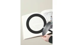 Magni Golvlampa med Förstoringsglas 3 Doptriers LED 3-Steg CCT 10,5W 3000-6300K Svart