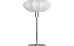 Mamsell Bordslampa 37cm Krom/Vit