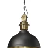 Manchester Taklampa 52cm Svart/Mässing
