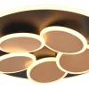 Mandala Plafond LED matt svart/guld