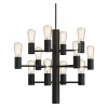 Manola Takkrona Mini 45cm LED 12x2,5W Svart