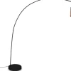 Mansur Golvlampa E27 matt svart/grå