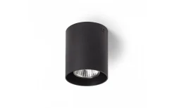 Mantova I Takspotlight Matt Svart GU10