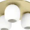 Manzanares Plafond 45cm Guld/Vit