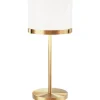 Marcel Bordslampa 55cm Mässing/Vit