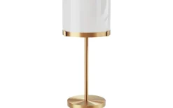 Marcel Bordslampa 55cm Mässing/Vit