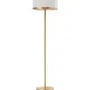 Marcel Golvlampa 150cm Mässing/Vit