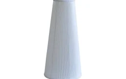 Margareta Plisserad Lampskärm Ø22cm Offwhite